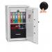 Phoenix Datacombi Size 3 Data Safe Fingerprint Lock White DS2503F 57968PH