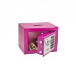Phoenix Compact Home Security Safe Electronic Lock and Deposit Slot Pink SS0721EPD DD 58059PH