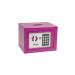 Phoenix Compact Home Security Safe Electronic Lock and Deposit Slot Pink SS0721EPD 58059PH