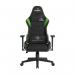 Nautilus Designs Apollo Ergonomic Gaming Chair With 4D Multi-Dimensional Armrests and 155 Degree Tilt GreenBlack - BCPB390BK-GN 58288NA