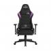 Nautilus Designs Apollo Ergonomic Gaming Chair With 4D Multi-Dimensional Armrests and 155 Degree Tilt PurpleBlack - BCPB390BK-PL 58295NA