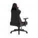 Nautilus Designs Apollo Ergonomic Gaming Chair With 4D Multi-Dimensional Armrests and 155 Degree Tilt RedBlack - BCPB390BK-RD 58302NA