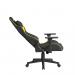 Nautilus Designs Apollo Ergonomic Gaming Chair With 4D Multi-Dimensional Armrests and 155 Degree Tilt YellowBlack - BCPB390BK-YL 