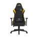 Nautilus Designs Apollo Ergonomic Gaming Chair With 4D Multi-Dimensional Armrests and 155 Degree Tilt YellowBlack - BCPB390BK-YL 