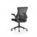 Dynamic Orbit High Mesh Back Task Office Chair With Black Seat and Flip Up Arms - OP000326 