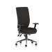 Chiro High Back Chair with Arms Black OP000006 58377DY