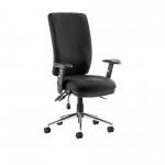 Chiro High Back Chair with Arms Black OP000006 58377DY