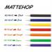 Pentel Mattehop Gel Pens 1.0mm Original Colours (Pack 7) - K110-V7STA 58407PE