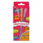 Pentel Mattehop Gel Pens 1.0mm Sweet Colours (Pack 7) - K110-V7STB 58414PE