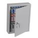 Phoenix Commercial Key Cabinet 42 Hook Key Lock Light Grey KC0601K 58416PH