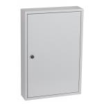 Phoenix Commercial Key Cabinet 64 Hook Key Lock Light Grey KC0602K 58423PH