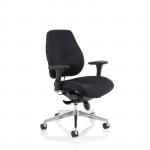 Chiro Plus Chair Black with Arms PO000001 58433DY