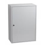 The Phoenix Key Cabinets Phoenix Commercial Key Cabinet is a light grey color and features a 200 hook key lock. The cabinet is sleek and modern in design with clean lines and a secure key lock. The interior contains numerous hooks for holding keys and keeping them organized. The cabinet is durable and sturdy, making it a reliable choice for storing important keys.