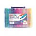 Pentel Arts Studio Fibre Tipped Pens Set 35 + 5 Vivid Highlighter Pens (Pack 35 + 5) - S360PP-35A 58470PE