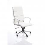 Classic Executive Chair High Back White EX000009 58531DY