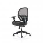 Denver Black Mesh Chair No Headrest OP000234 58559DY
