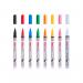 Pentel Paint Marker Fine Bullet Tip Assorted Classic Colours (Pack 8) - YMSP108-M 58568PE