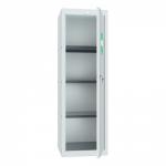 Phoenix MC Series Size 4 Cube Locker in Light Grey with Key Lock MC1244GGK 