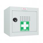 Phoenix MC Series Size 1 Cube Locker in Light Grey with Combination Lock MC0344GGC 58619PH