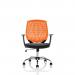 Dura Medium Back Task Operator Office Chair With Arms Orange BackBlack Airmesh Seat - OP000019 58636DY