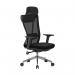 Nautilus Designs Moritz High Back Mesh Ergonomic Executive Chair With Adjustable Arms M355BK 58687NA