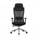 Nautilus Designs Moritz High Back Mesh Ergonomic Executive Chair With Adjustable Arms M355BK 58687NA