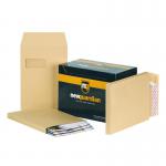 New Guardian Pocket Gusset Envelope C4 Peel and Seal Window Power-Tac 25mm Gusset 130gsm Manilla (Pack 100) - J27366 58724BG