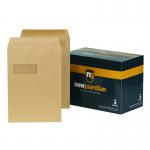 New Guardian Pocket Envelope C4 Self Seal Window 130gsm Manilla (Pack 250) - M27503 58822BG