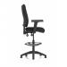 Eclipse Plus II Chair Black Adjustable Arms Hi Rise Kit KC0258 58832DY