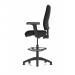 Eclipse Plus II Chair Black Adjustable Arms Hi Rise Kit KC0258 58832DY
