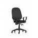 Eclipse Plus II Chair Black Loop Arms KC0022 58846DY