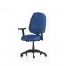Eclipse Plus II Chair Blue Adjustable Arms KC0028 58867DY