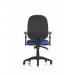 Eclipse Plus II Chair Blue Adjustable Arms KC0028 58867DY