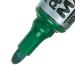 Pentel Whiteboard Marker Bullet Tip 3mm Line Green (Pack 12) - MWL5M-DO 59032PE