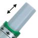 Pentel Whiteboard Marker Bullet Tip 3mm Line Green (Pack 12) - MWL5M-DO 59032PE