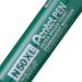 Pentel N50XL Permanent Marker Jumbo Chisel Tip 17mm Line Green (Pack 6) - N50XL-D 59060PE