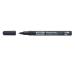 Pentel N50S Permanent Marker Fine Bullet Tip 0.5-1mm Line Black (Pack 12) - N50S-A 59067PE