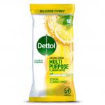 Dettol Biodegradable Multi Purpose Cleaning Wipes Citrus (Pack 50) - 3246221 59072RB