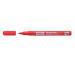 Pentel N50S Permanent Marker Fine Bullet Tip 0.5-1mm Line Red (Pack 12) - N50S-B 59074PE