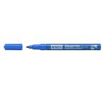 Pentel N50S Permanent Marker Fine Bullet Tip 0.5-1mm Line Blue (Pack 12) - N50S-C 59081PE