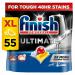 Finish Ultimate Deep Clean And Shine Dishwasher Tablets Lemon (Pack 55) - 3279116 59107RH