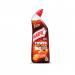 The picture features a bright and colorful bottle of Reckitt Benckiser Group plc Washroom and Toilet Cleaning Harpic Power Aroma Toilet Cleaning Gel. The label showcases a tropical breeze and orange blossom scent, with 750 ml of powerful cleaning solution inside.