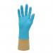 ValueX Nitrile Powder Free Gloves Food Accredited Non-Medical Blue Large (Pack 100) - GD18 large 59282PY