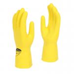 Shield Latex Rubber Household Gloves Medium Yellow (Pair) - GR03YellowMedium 59296PY