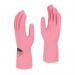 Shield Latex Rubber Household Gloves Medium Pink (Pair) - GR03PinkMedium 59303PY