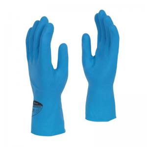 Shield Latex Rubber Household Glove Large Blue Pair - GR03BlueLarge