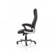 Dynamic Metropolis High Back Black Leather Look Executive Office Chair With Fixed Arms - EX000230 59401DY