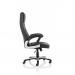 Dynamic Metropolis High Back Black Leather Look Executive Office Chair With Fixed Arms - EX000230 59401DY