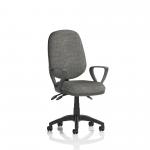 Eclipse Plus III Chair Charcoal Loop Arms KC0040 59406DY