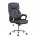 Dynamic Stratford High Back Black Leather Look Executive Office Chair With Fixed Arms - EX000251 59415DY